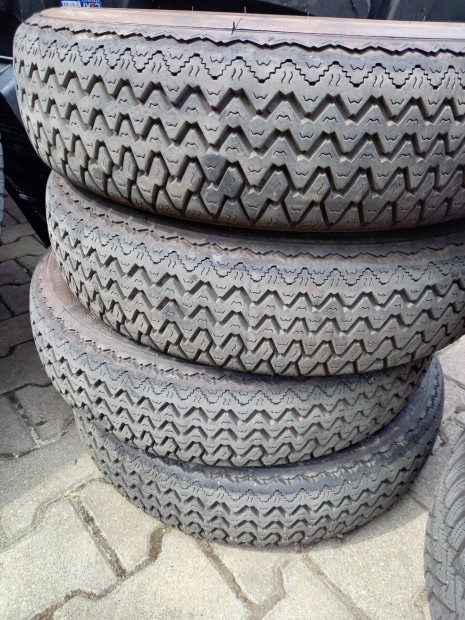 VW Bogár Kafer 165/8015" újszerű Michelin nyári gumi 4db szépek újsze