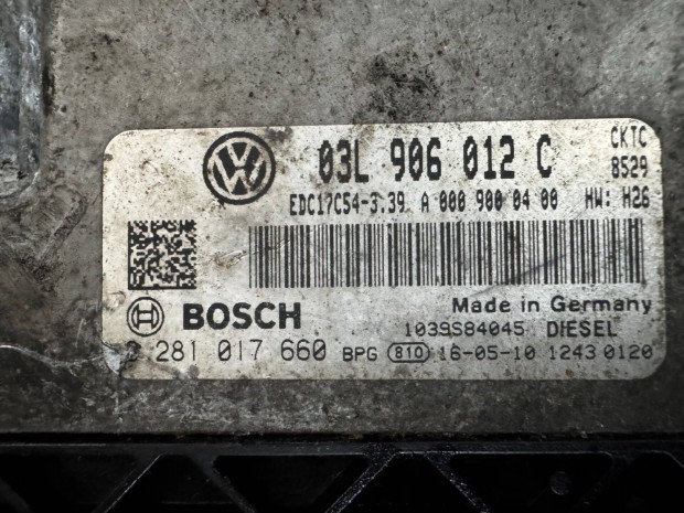 VW Crafter 2.0crtdi Motorvezérlő 03L906012C