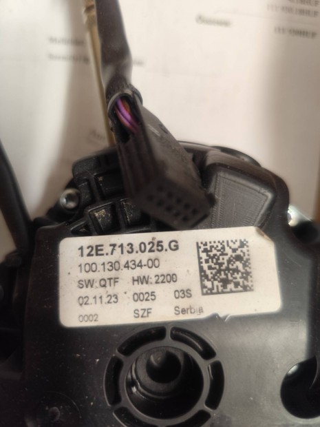 VW E-Up fokozatválasztó 12E 713 025 eladó