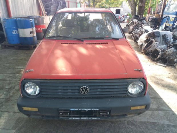 VW Golf 2 . motor önindító generátor bontás