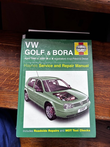 VW Golf 4 Bora Haynes Service Manulis