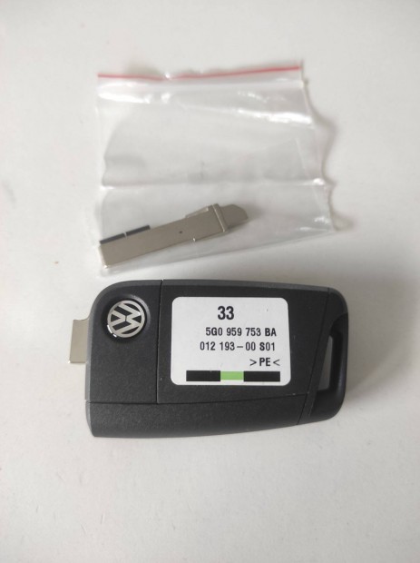 VW Golf 7 passat kulcs bicskakulcs tan�that� 5G959753BA