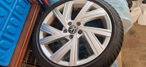 VW Golf 8 GTI, GTD 18" R18 gyári alufelni garnitúra