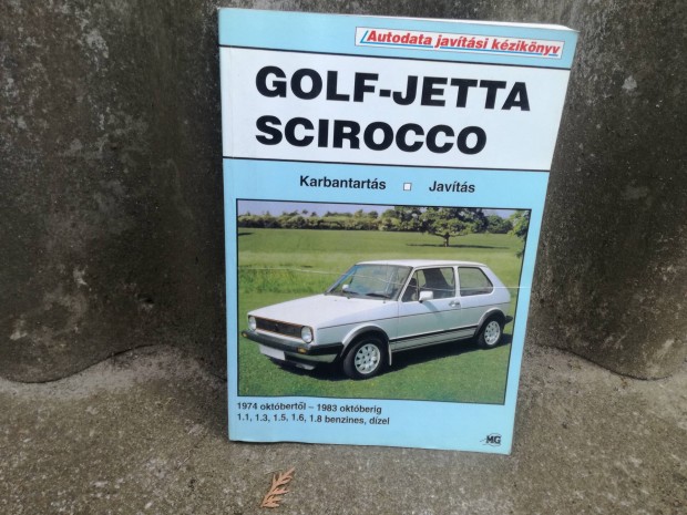 VW Golf Jetta Scirocco javtsi knyv magyar nyelv 