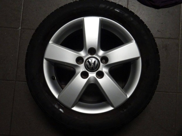 VW Golf Touran 16" 5x112 ET50 gyri alufelni 205/55R16 nyrigumi 7mm