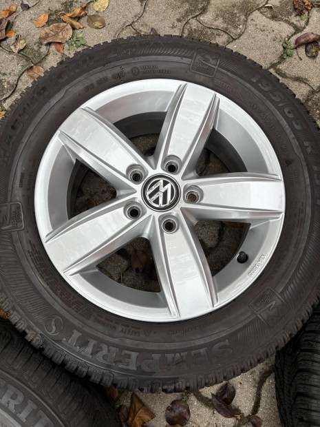 VW Golf VI VII 6x15 et43 gyari alufelni garnitura