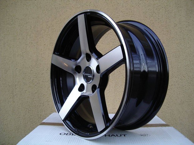 VW Golf alufelni 15 col 5X112 PDW dynamics fekete-polr bomba r