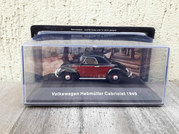 VW Hebmller Cabrio 1:43 1/43