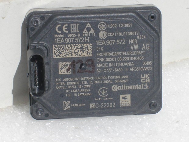 VW ID.3 ID.4 Adaptv tempmat szenzor 1EA907572 2020-tl