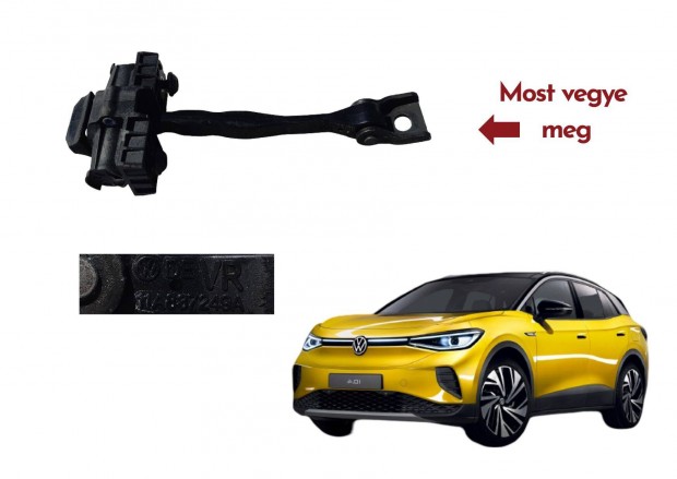 VW ID 4 jobb első ajtópánt csz 1A837249A