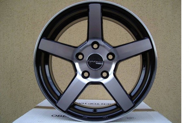 VW Jetta alufelni 15 col 5X112 PDW dynamics fekete-polr bomba r