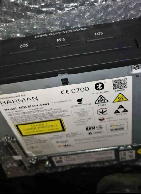 VW Multimédiás vezérlő eladó