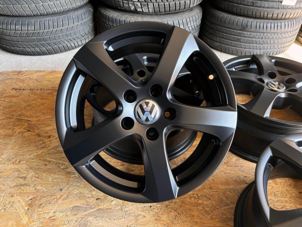 VW Passat 16" 5x112 fekete alufelni elad 16 coll Tiguan