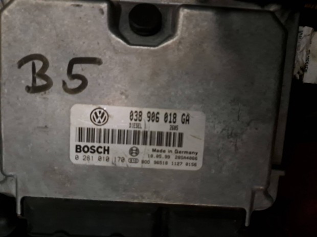VW Passat B5 1.9 TDI motorvezrl 038 906 018GA