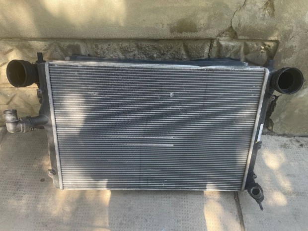 VW Passat B6 2.0 CR TDi Vízhűtő Klímahűtő Intercooler hűtő Gyári Behr