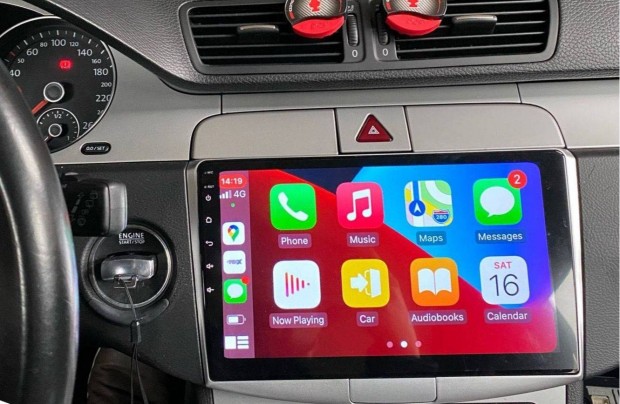 VW Passat B6 B7 CC Android autrdi fejegysg gyri helyre Carplay