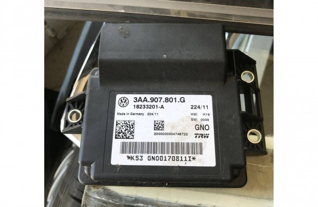 VW Passat B7 _ kézifék vezérlő 3AA 907 801 G