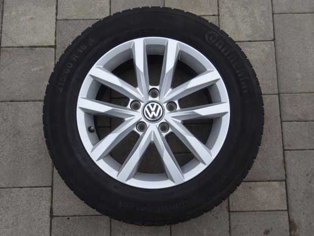 VW Passat B8 16" 5x112 ET41 gyri alufelni 215/60R16 tligumi