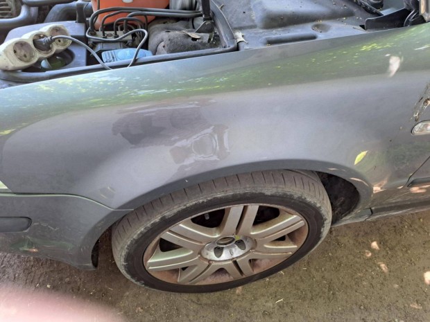 VW Passat B 5.5 bal első gyári rozsdamentes sárvédő LD7W