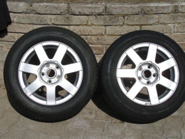 VW Passat Új Alukerék 5X112 2db 7Jx15H2 ET 45 3B0601025A Gumi 205/60 R