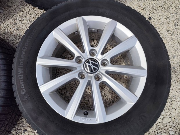 VW Passat b8 sharan 7n t-roc gyári alufelni 5x112 16"