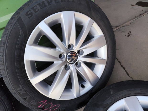 VW Passat touran caddy golf gyári alufelni 5x112 16"