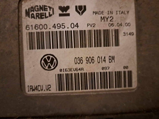 VW Polo 6N2 1.4 motorvezrl 036 906 014BM