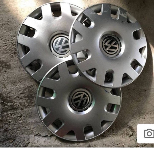 VW Polo IV. 3 db. gyari 15" coll dísztarcsa