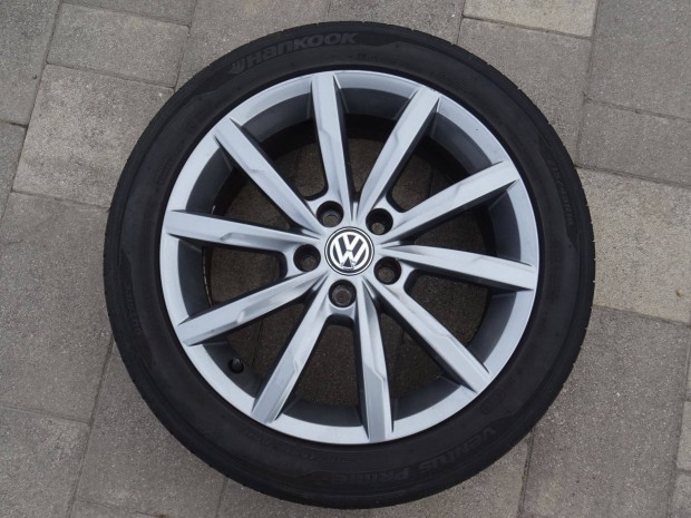VW Polo Skoda Fabia 16" 5x100 ET46 gyári alufelni 215/45R16 nyárigumi