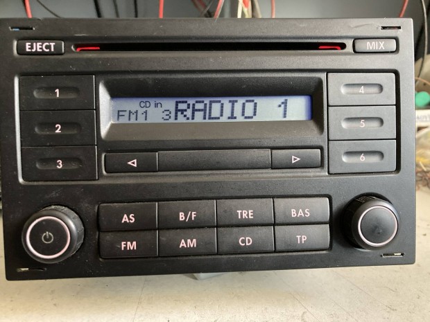VW RCD200 MP3 gyári vw autórádió-CD Mp3 eladó