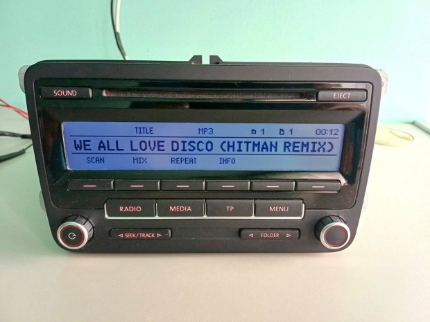 VW RCD-310 gyri MP3-as autrdi