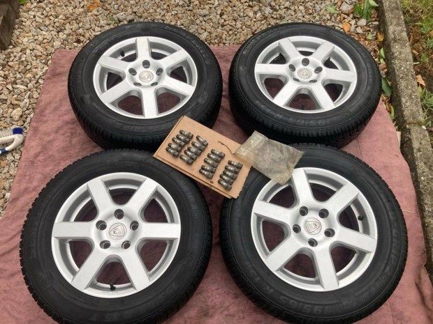 VW Skoda 5x112 komplett Aluett kerekek 195/65 R15