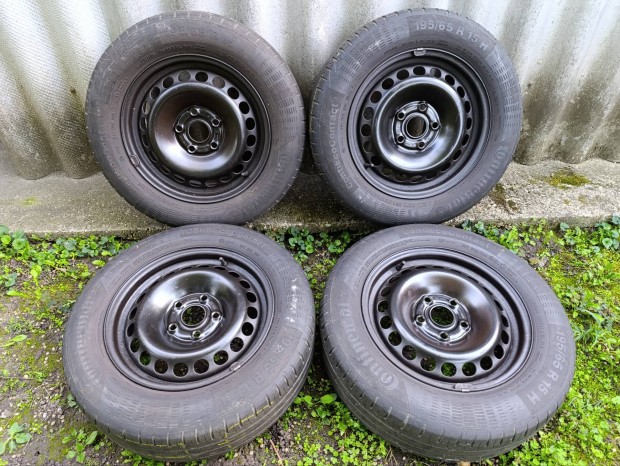 VW Skoda Audi 15"  5x112 lemez felni 4 db