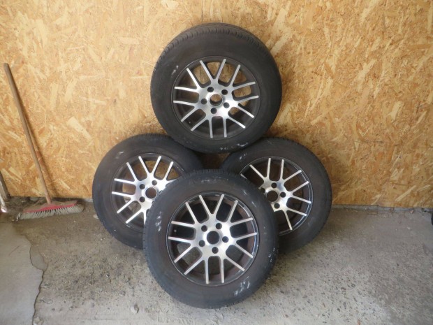 VW Skoda Audi seat 5x112 a5" alufelni 195/65R15 Michelin gumikkal