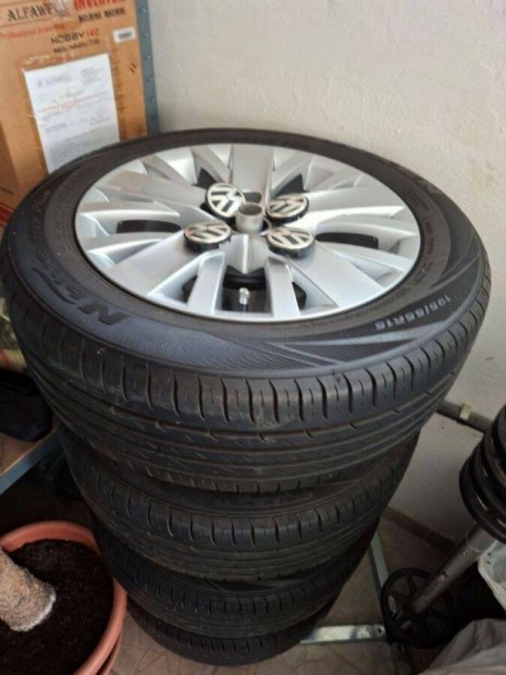 VW Spokane R15 5X100 Gy�ri Alufelni + 195/55 Nexen Ny�ri Gumik