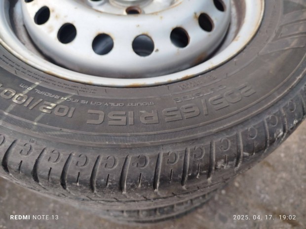 VW T4 Transporter 205/70 R15 C nyárikerékszett