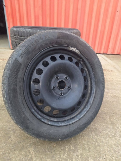 VW T-roc 6,5J R17 ac�lfelni Continental Wintercontact t�li gumival