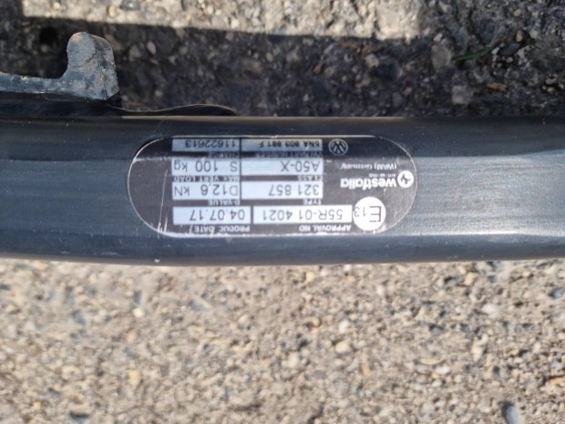 VW Tiguan II gy�ri elektromos von�horog - Westfalia - 5NA803881F