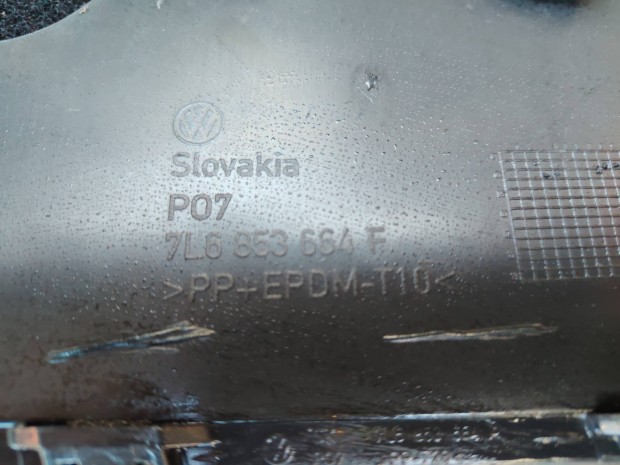 VW Touareg 2003-2006 Gyri kdlmpa takar dsz 7L6853664