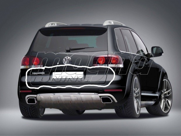 VW Touareg 2004- Hátsóajtó toldat kiegészítő