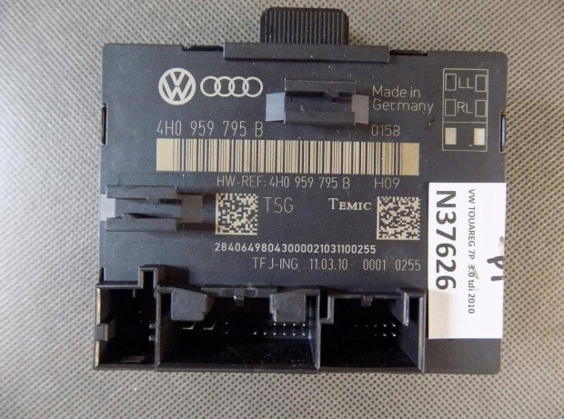 VW Touareg Audi A8 Jobb hts ajt vezrl 4H0959795B