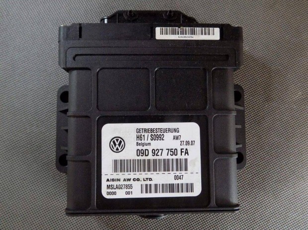 VW Touareg Automata vlt elektronika 09D927750Fa