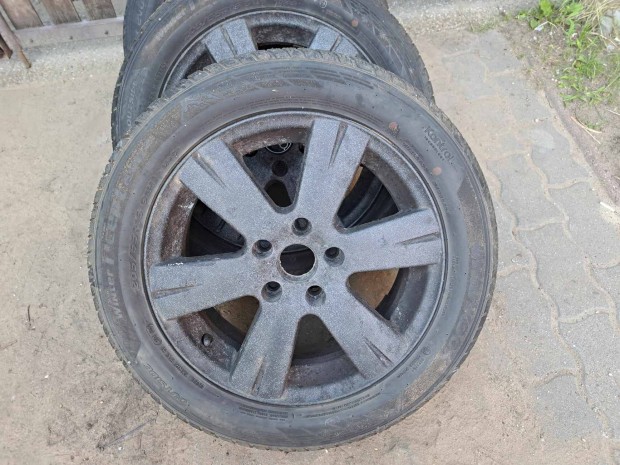 VW, Audi 5x112 16-os alufelni, VW Passat b 5.5 -ön volt Gumik nem árké