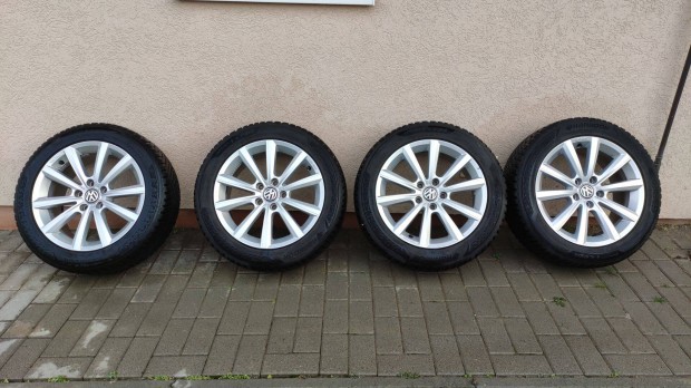VW "Merano" 17" gyri alufelni + Hankook Winter i*cept RS3 215/55 R17