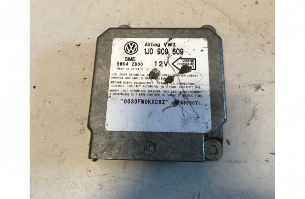 VW csoportoctavia I - légzsákvezérlő 1J0 909 609