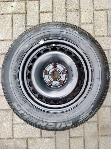 VW gyári 5x112x15"ET45 felnivel,pótkerék,új
