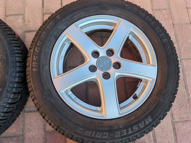 VW skoda seat audi 5x100 alufelni 15col 185/65r15 tli 