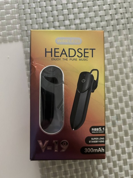 V-19 bluetooth headset