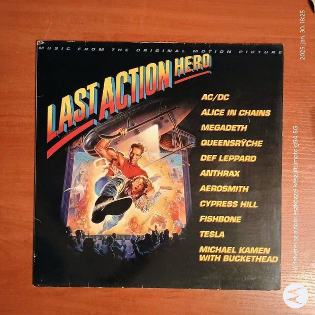 V.A. - Last Action Hero (Music From The Original Motion Picture); LP