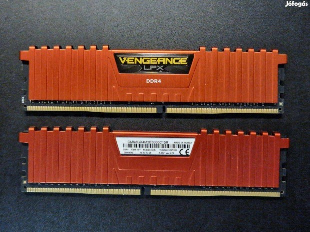 V-Engeance Lpx 2X4 GB DDR4 3000Mhz Ram elad!
